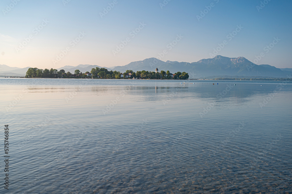 Lake Chiemsee in Bavaria, Germany Lake Chiemsee in Bavaria, Germany