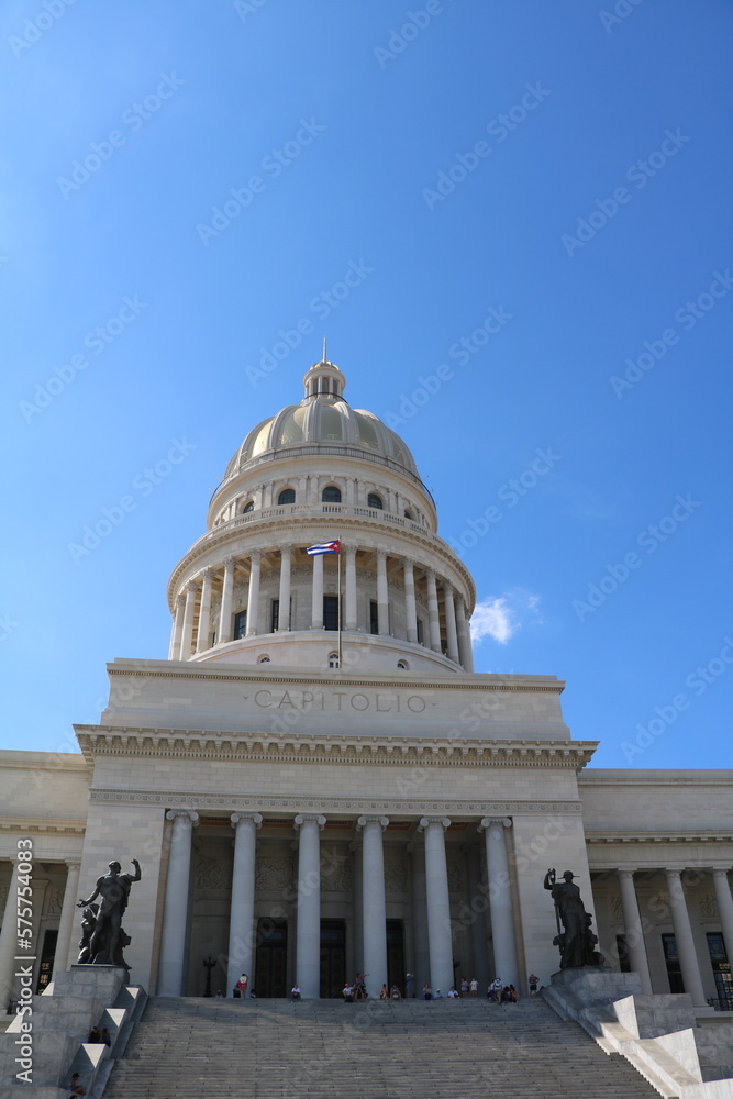 The Capitolio in Havana, Cuba Caribbean