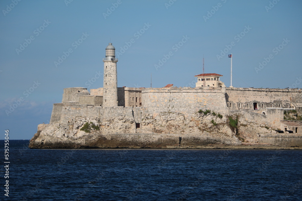 Castillo de los Tres Reyes del Morro in Havana, Cuba Caribbean Castillo de los Tres Reyes del Morro in Havana, Cuba Caribbean