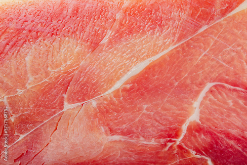 Close up photo texture of meat or flesh fiber.