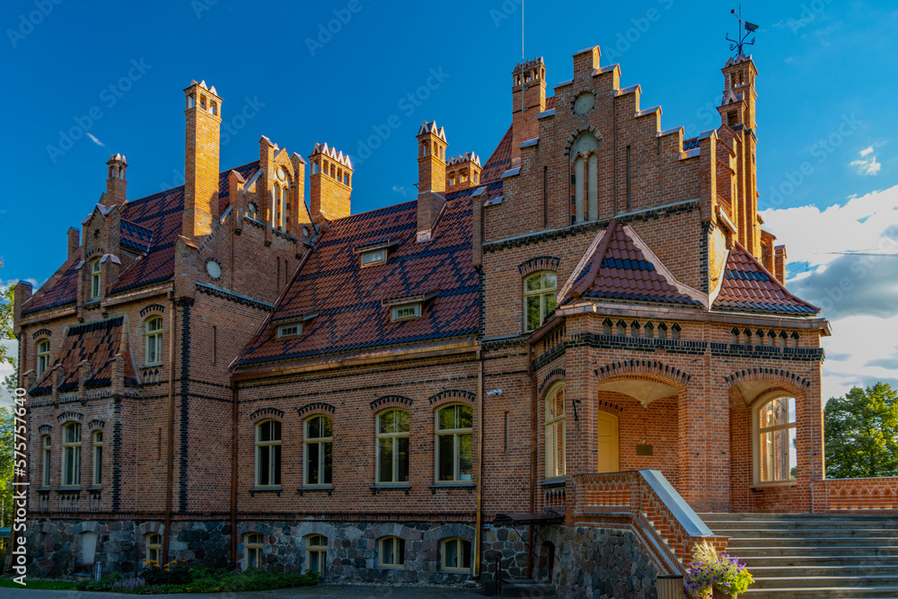 Latvia. Jaunmok Palace. Guest House.