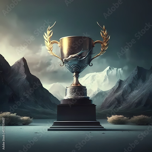 Trophy at Landscape photo