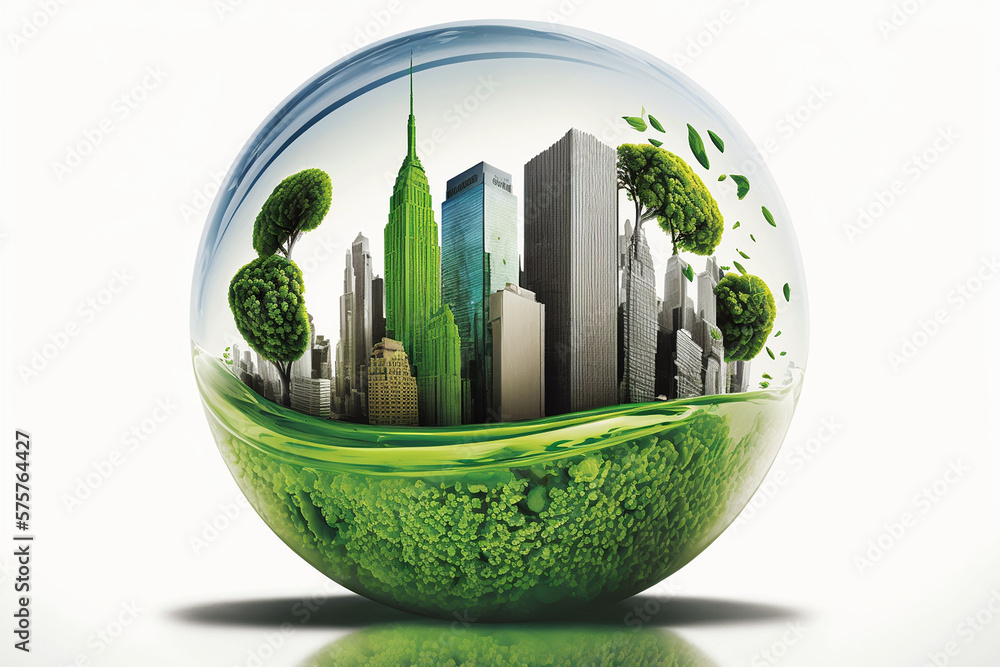 ESG, green energy, sustainable industry. Environmental, Social, and Corporate Governance concept.Generative ai. ESG, green energy, sustainable industry. Environmental, Social, and Corporate Governance concept.Generative ai.