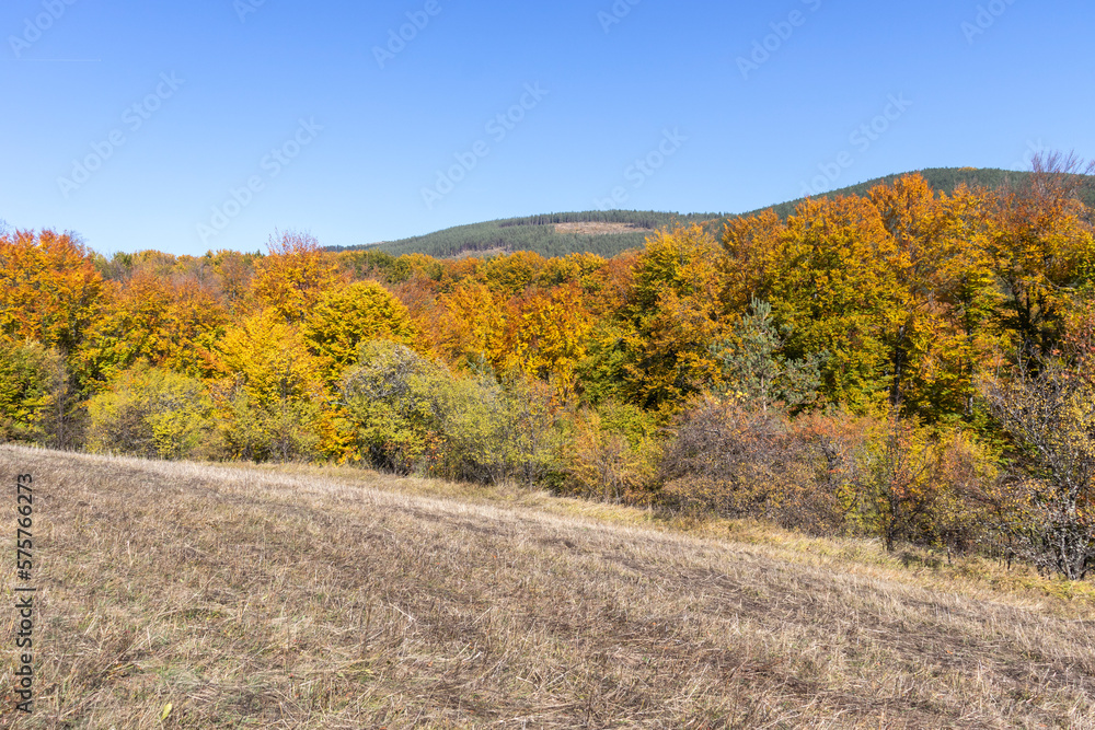 Autumn Landscape of Erul mountain, Bulgaria Autumn Landscape of Erul mountain, Bulgaria