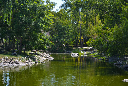 landscape of a natural refuge