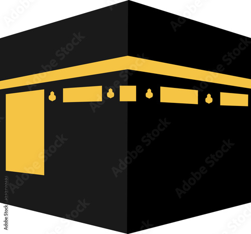 the qaaba vector illustrator 