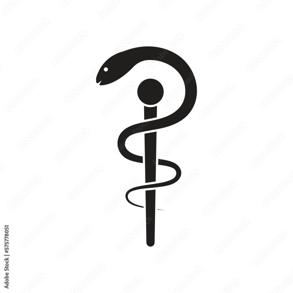 Medicine caduceus vector Medicine caduceus vector