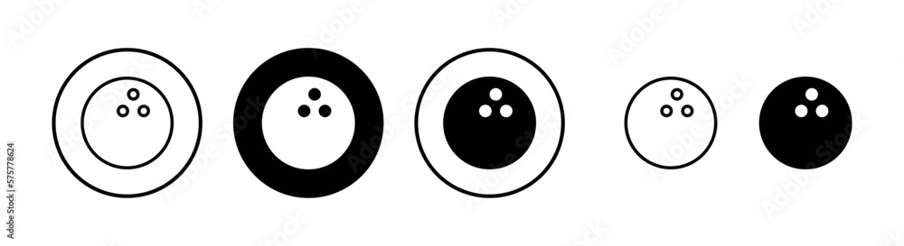 Bowling icon vector illustration. bowling ball and pin sign and symbol. Bowling icon vector illustration. bowling ball and pin sign and symbol.