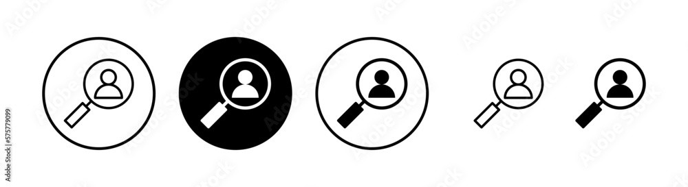 Hiring icon vector illustration. Search job vacancy sign and symbol. Human resources concept. Recruitment Hiring icon vector illustration. Search job vacancy sign and symbol. Human resources concept. Recruitment