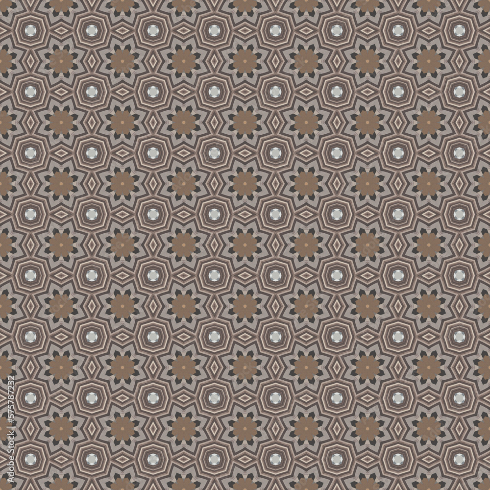 Seamless Style Wallpaper Fabric Monochrome Design Geometric Fashion Pillow Print Modern Textile Vintage Texture Background Graphic Pattern