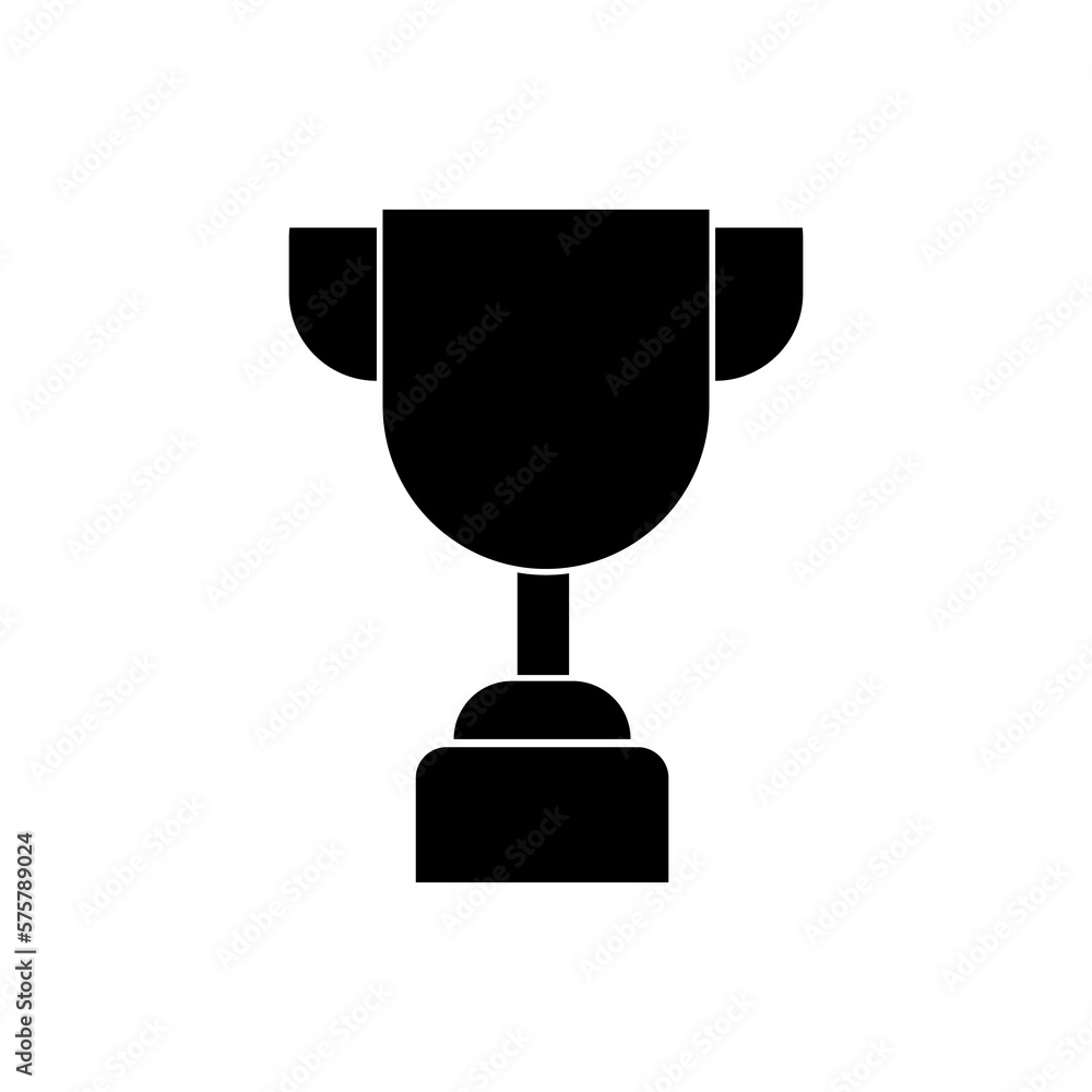 Trophy icon winner symbol design trendy style on white background..eps Trophy icon winner symbol design trendy style on white background..eps
