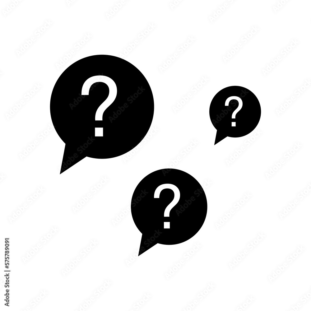 ask icon faq symbol illustration design trendy style on white background..eps ask icon faq symbol illustration design trendy style on white background..eps