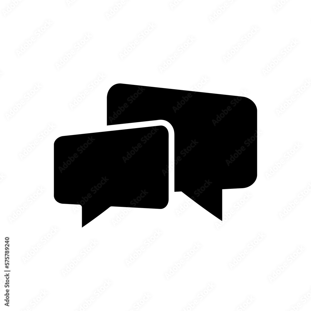 bubble speech icon talk symbol design element trendy style on white background..eps bubble speech icon talk symbol design element trendy style on white background..eps