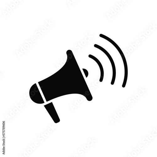 Megaphone icon vector design template