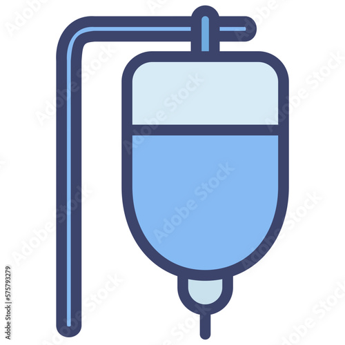 infusion bottle medical icon