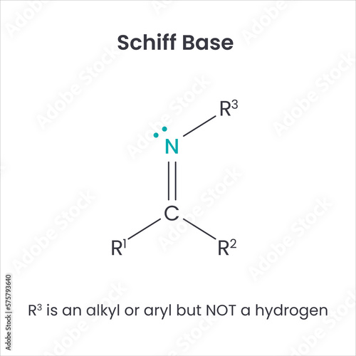 Schiff Base Biochemistry Functional Group science vector infographic photo