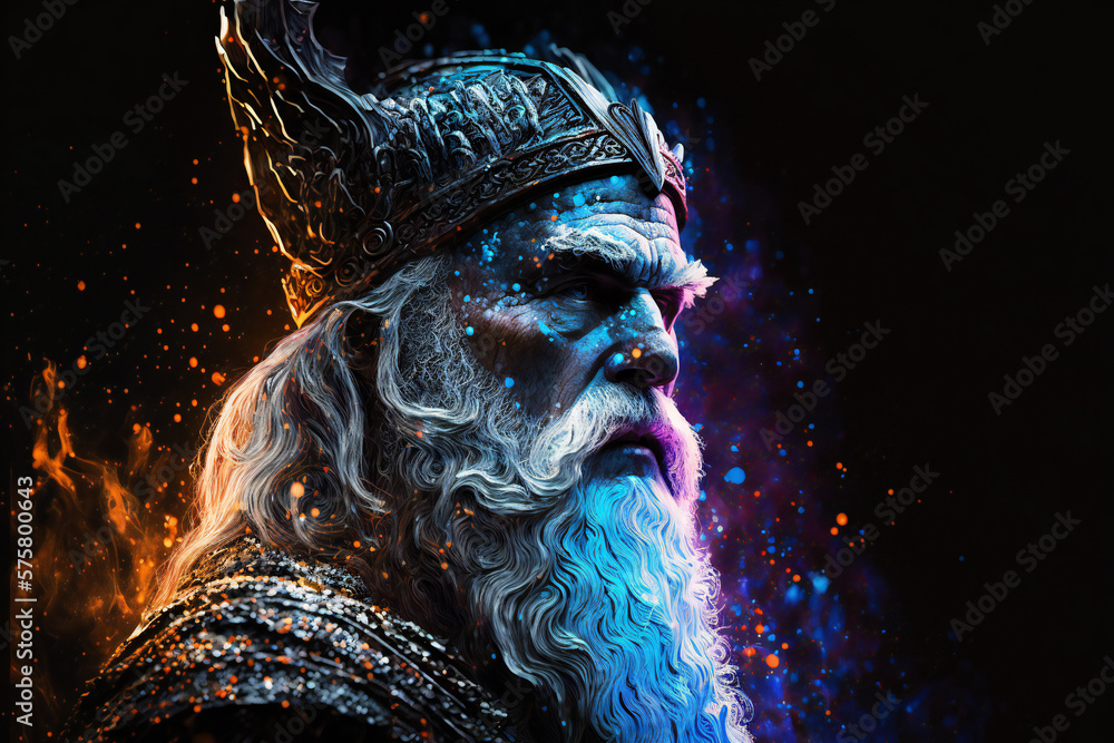 Odin (Wotan) the all-father, the ruler of the Aesir - god of