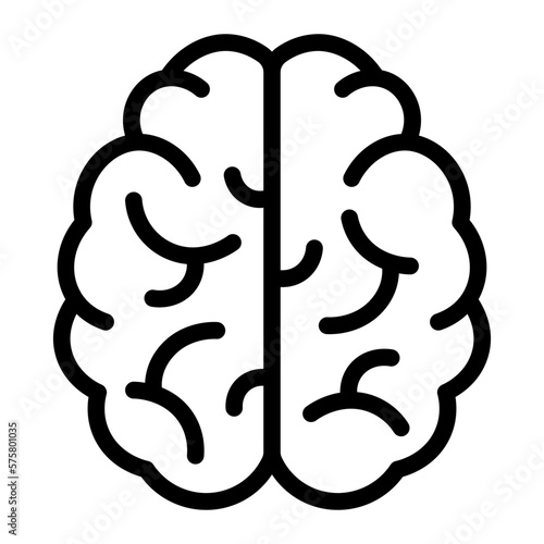 brain line icon