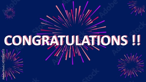 Congratulations Slide Background for PowerPoint