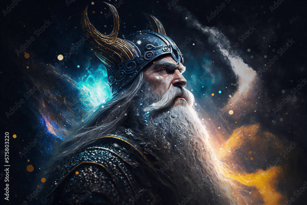 Odin (Wotan) the all-father, the ruler of the Aesir - god of