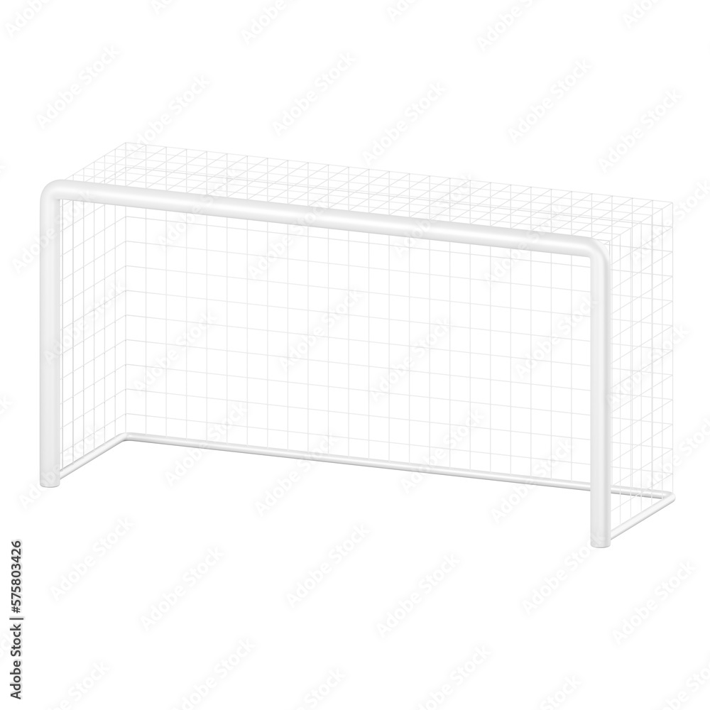 Obraz premium Goalpost 3D Illustration. Goalpost 3D Icon.