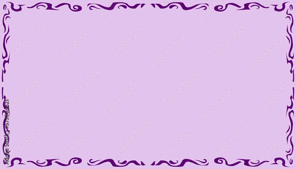 Purple abstract frame border texture illustration background. Perfect for website wallpapers, posters, banners, book covers, invitation covers