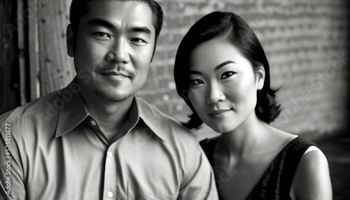 Empowering Confidence and Relationship in the Workplace: Celebrating National Couple's Day with Diversity Inclusivity in the Industry with Asian Writer Couple (generative AI