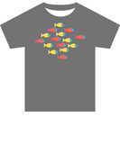 Fish t shirt design   Vector   print, typography, poster, emblem  