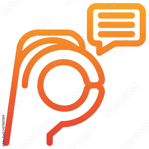 Sign Language Icon