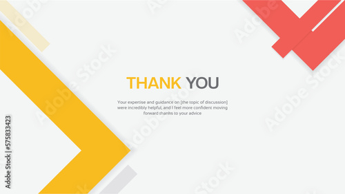 Corporate Business Minimalist Simple Modern Thank You Card Template