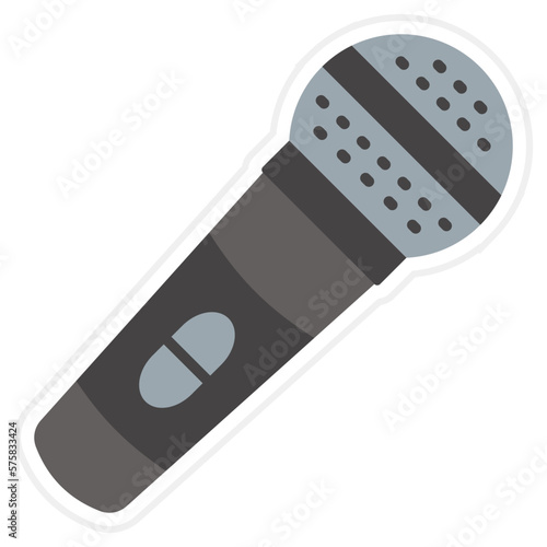 Microphone Sticker Icon