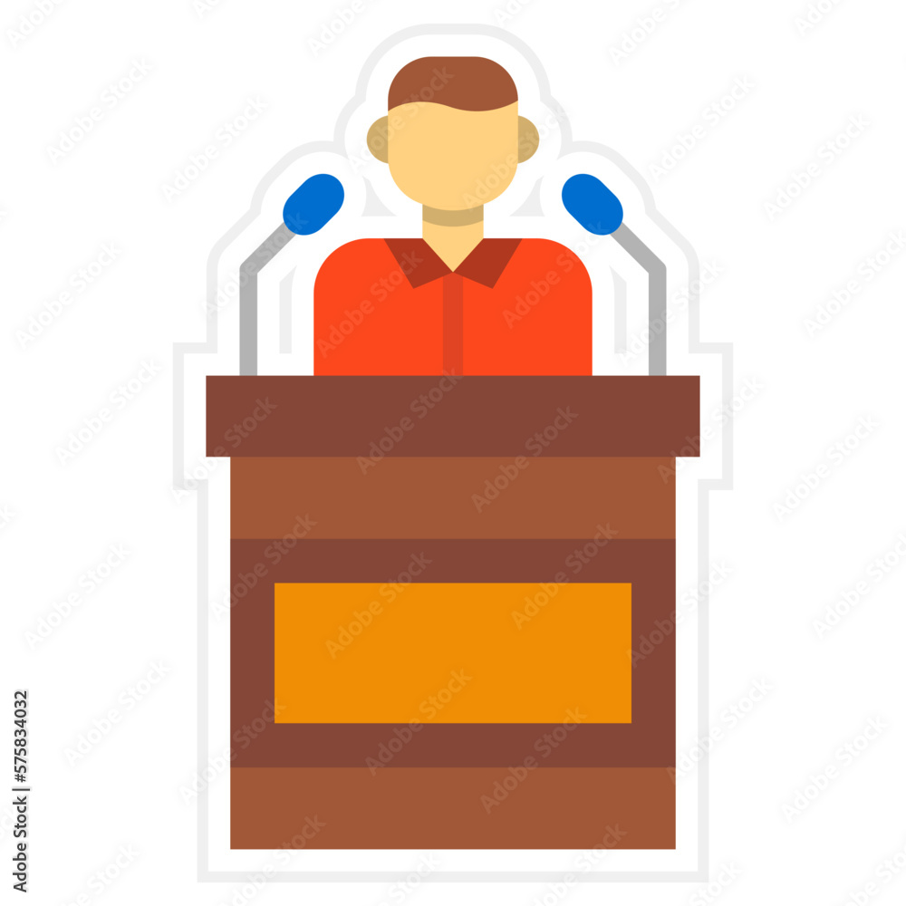 Conference Sticker Icon Conference Sticker Icon