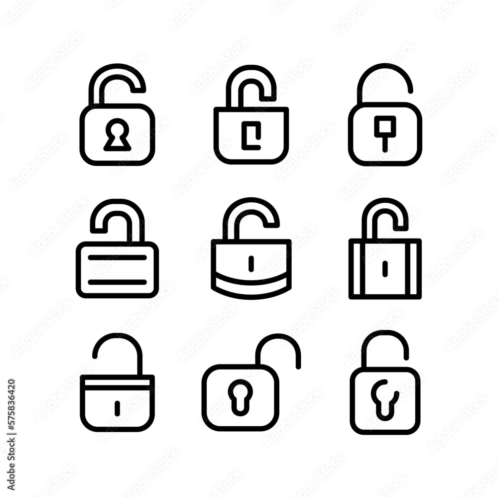 unlock icon or logo isolated sign symbol vector illustration - high quality black style vector icons
unlock icon or logo isolated sign symbol vector illustration - high quality black style vector icons