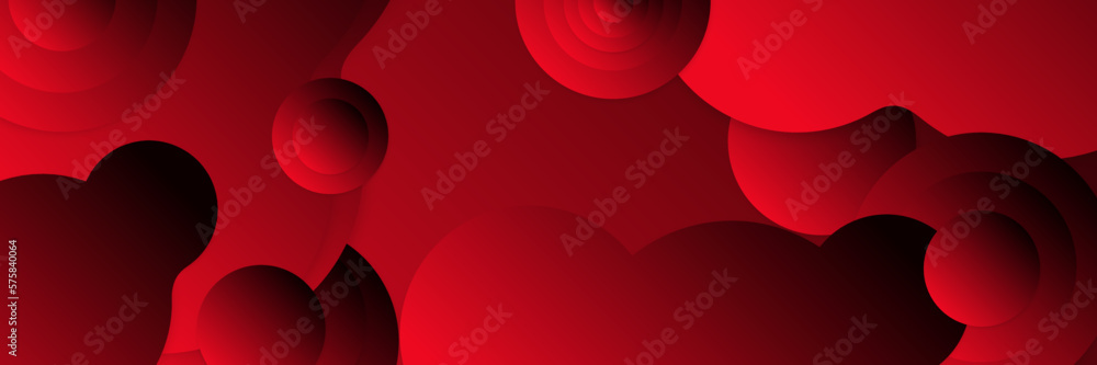 Fiery Black and Red Vector Banner with Vibrant Colors Fiery Black and Red Vector Banner with Vibrant Colors