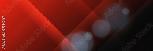 Dark Black and Red Background with Space for Copy