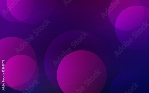 Gorgeous blue and purple gradient background with circles