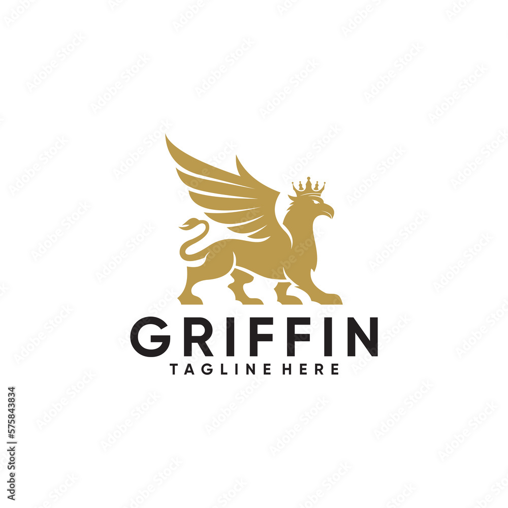 griffin gold logo design griffin gold logo design
