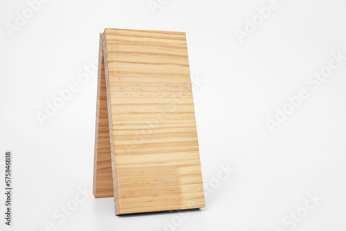 Fototapeta Naklejka Na Ścianę i Meble -  wooden plank isolated on white background