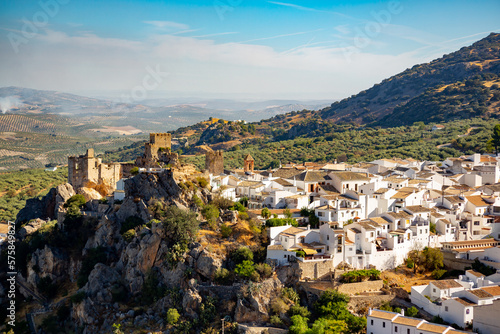 Zuheros, Spain. White house village of Andalusia	