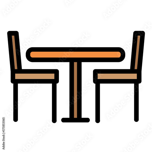 Dinning table icon