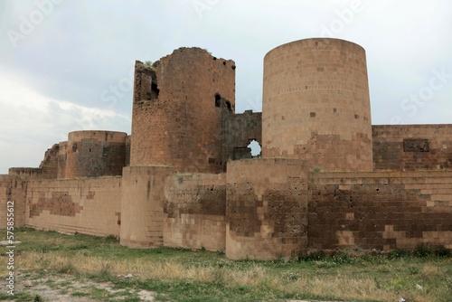 The Ancient City of Ani is located in the city of Kars. A view from the walls surrounding the city. The Ancient City is on the UNESCO World Heritage List.