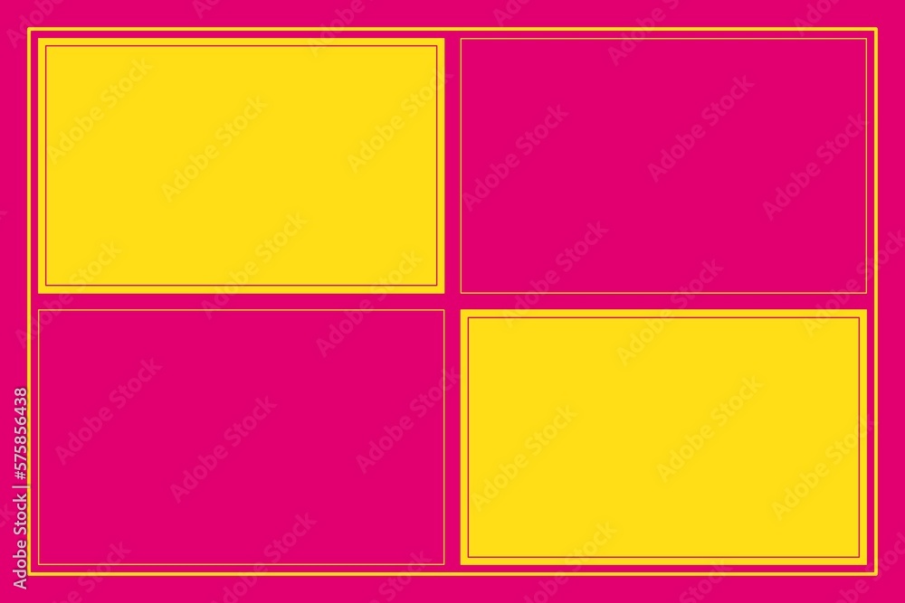 Two-color background. Yellow and purple.