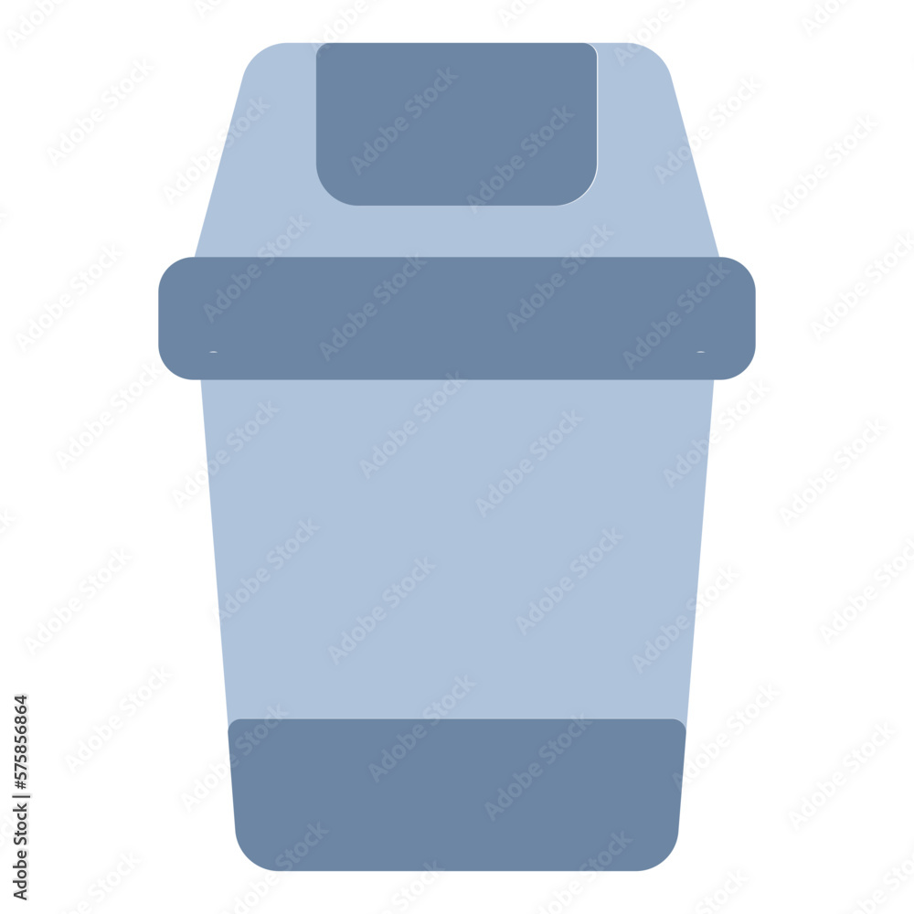 Trash bin icon