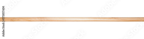 wooden stick isolated on wooden background