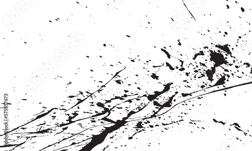 Abstract ink Black Splash Background black watercolor splash isolated on white background	