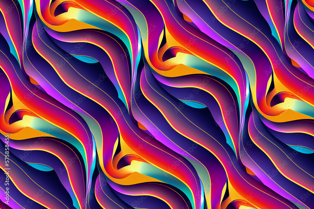 Abstract colorful background with lines