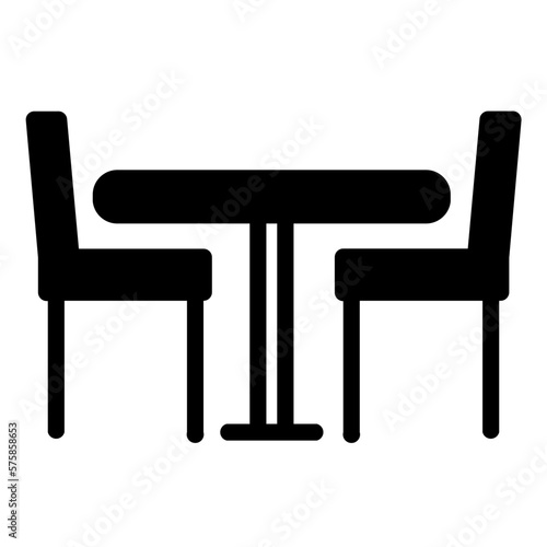 Dinning table icon