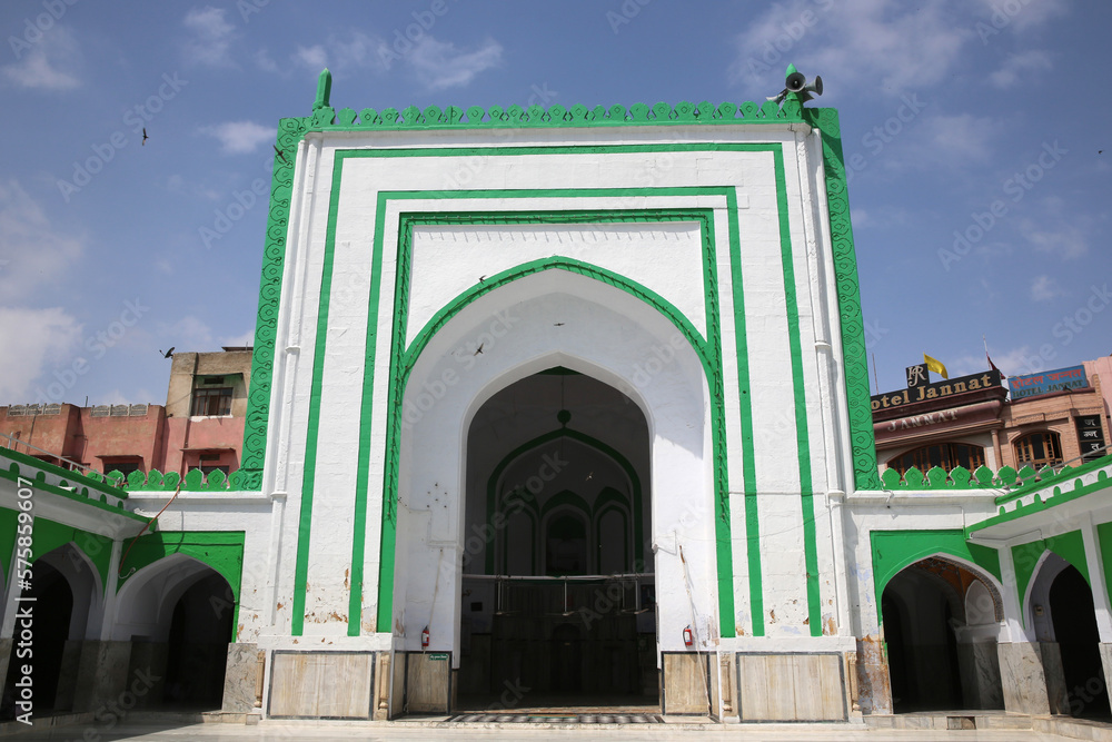 Ajmer Sharif dargah, Rajasthan. Akbar mosque. India.