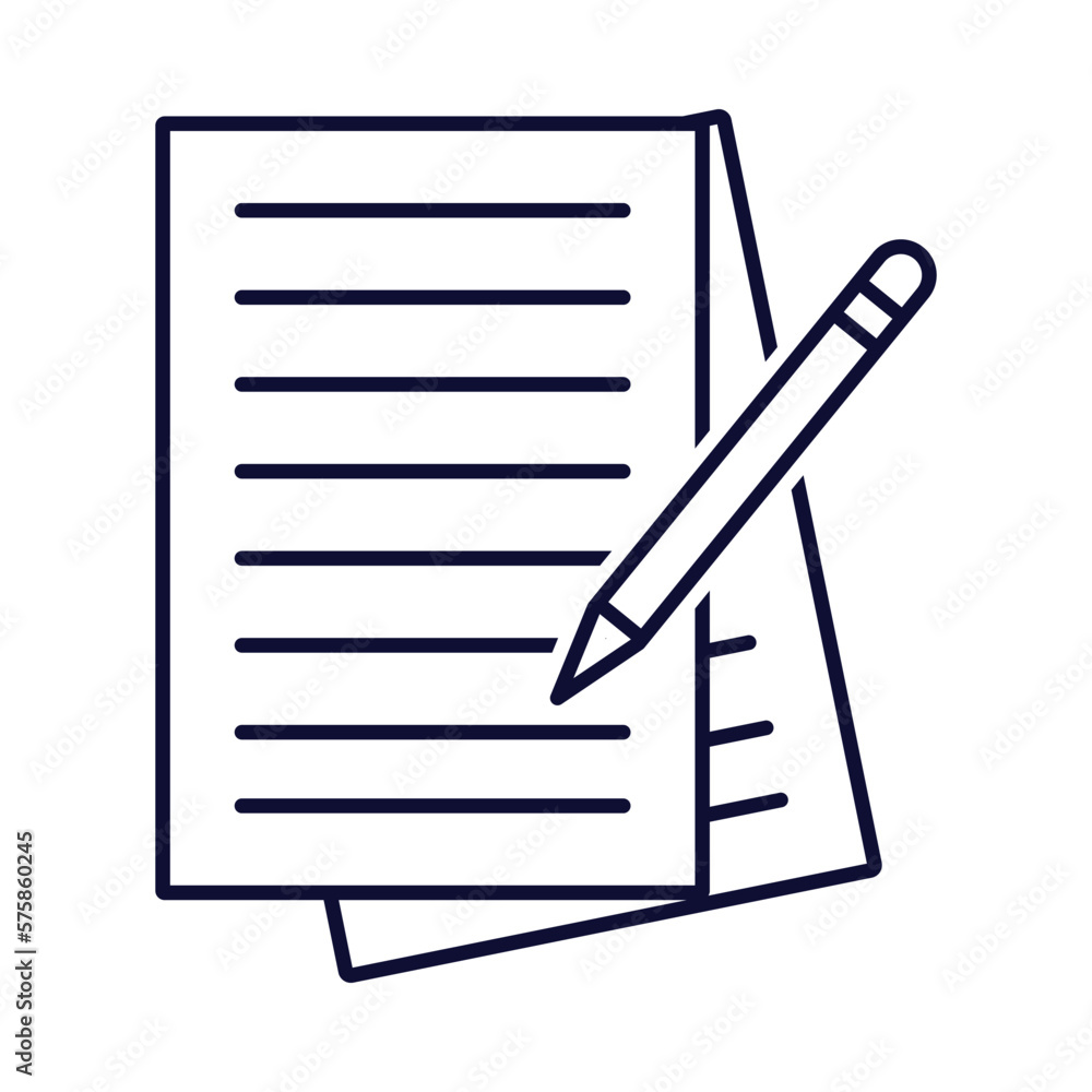office files, pen, report, business report icon office files, pen, report, business report icon