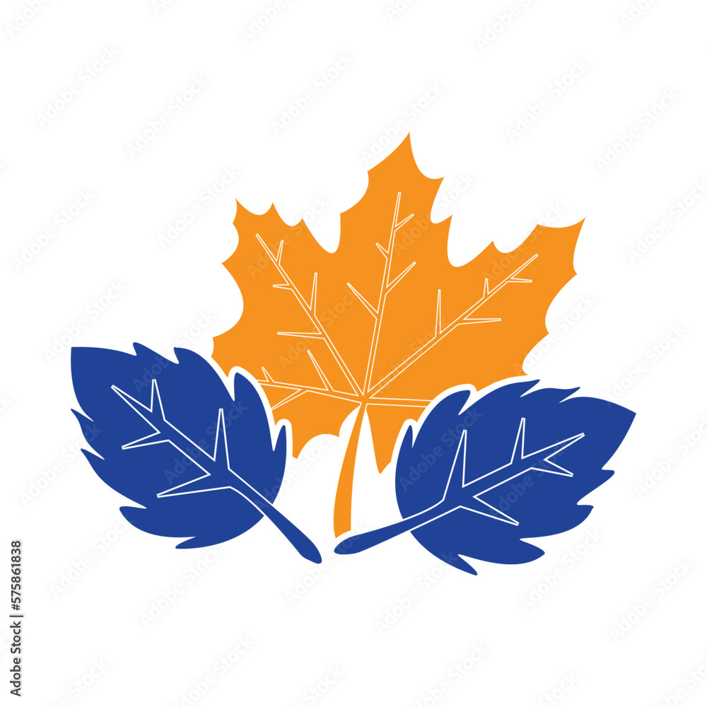 Obraz premium halloween leaves icon